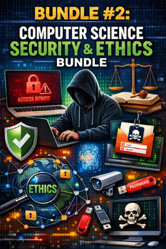 Computer Science Security & Ethics Bundle cover