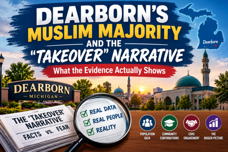 Dearborn’s Muslim Majority and the “Takeover” Narrative: What the Evidence Actually Shows