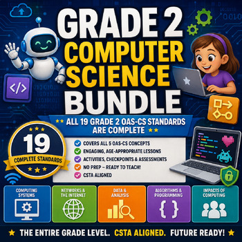 Grade 2 Computer Science Bundle cover